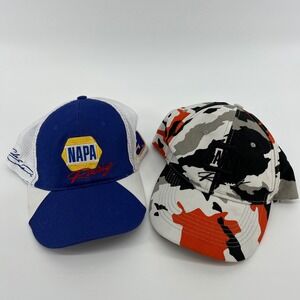 2 Napa Hat #9 Chase Elliott NASCAR Adjustable Trucker Mesh Hat Cap‎